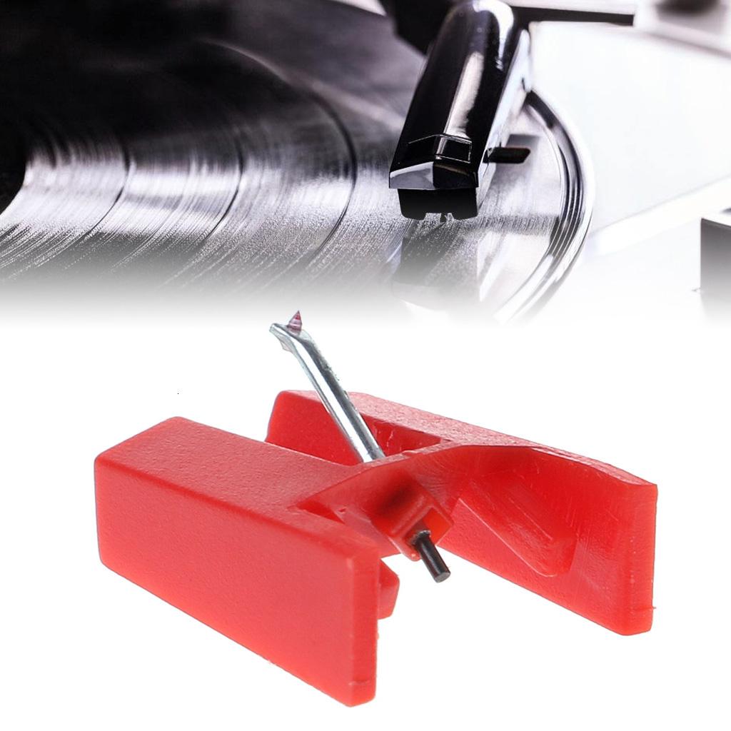2pcs Better Durability Turntable Stylus Needles Dynamic Magnetic Turntable Needles Record Player Reader Repair Props