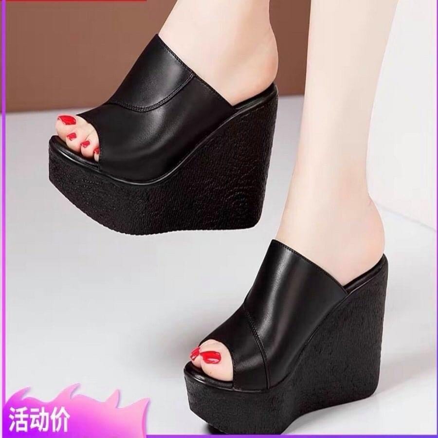 DÉP XUỒNG QUAI DA VIỀN CHÉO CAO CẤP QC