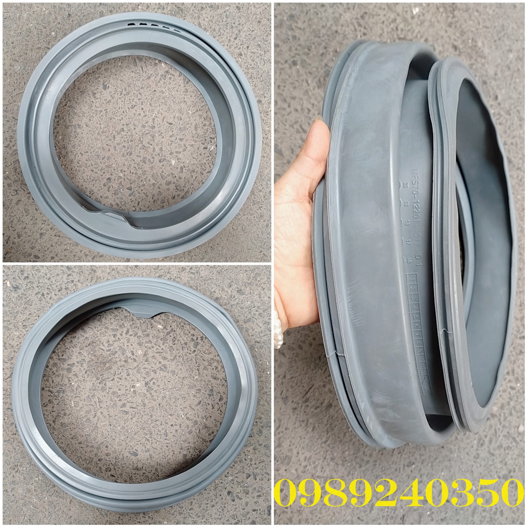 Gioăng ron máy giặt toshiba 8,5kg tw - bk95s2v mới chính hãng