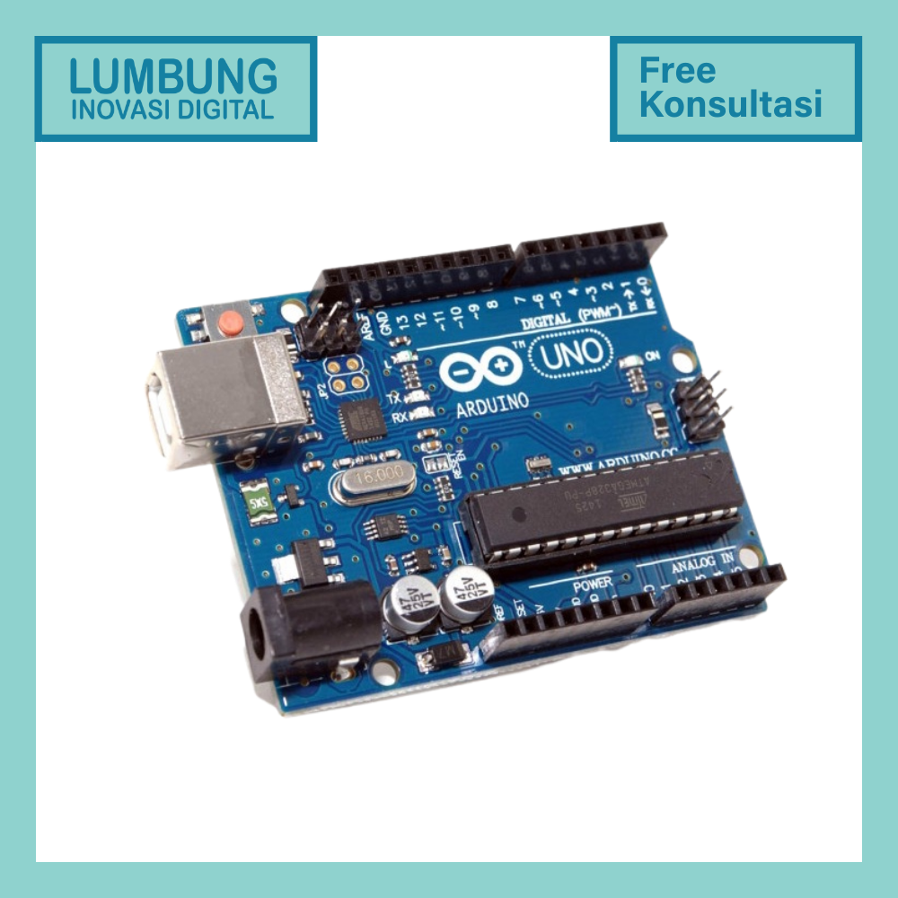 Arduino UNO ATmega328P UNO R3 | Lazada Indonesia