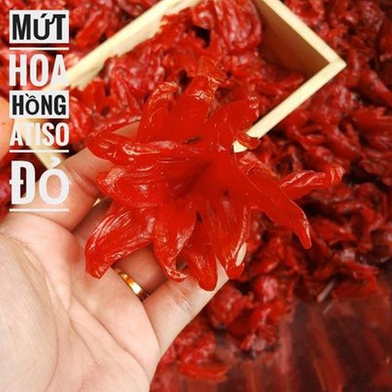 Mứt Hoa Hồng Atiso - Ngon Mê Ly 100g