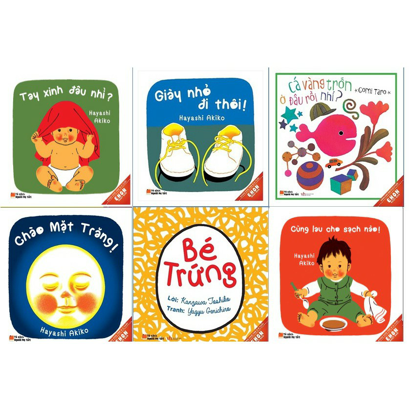 (Sale Off) Ehon Bé ngoan sách phát triển trí tuệ