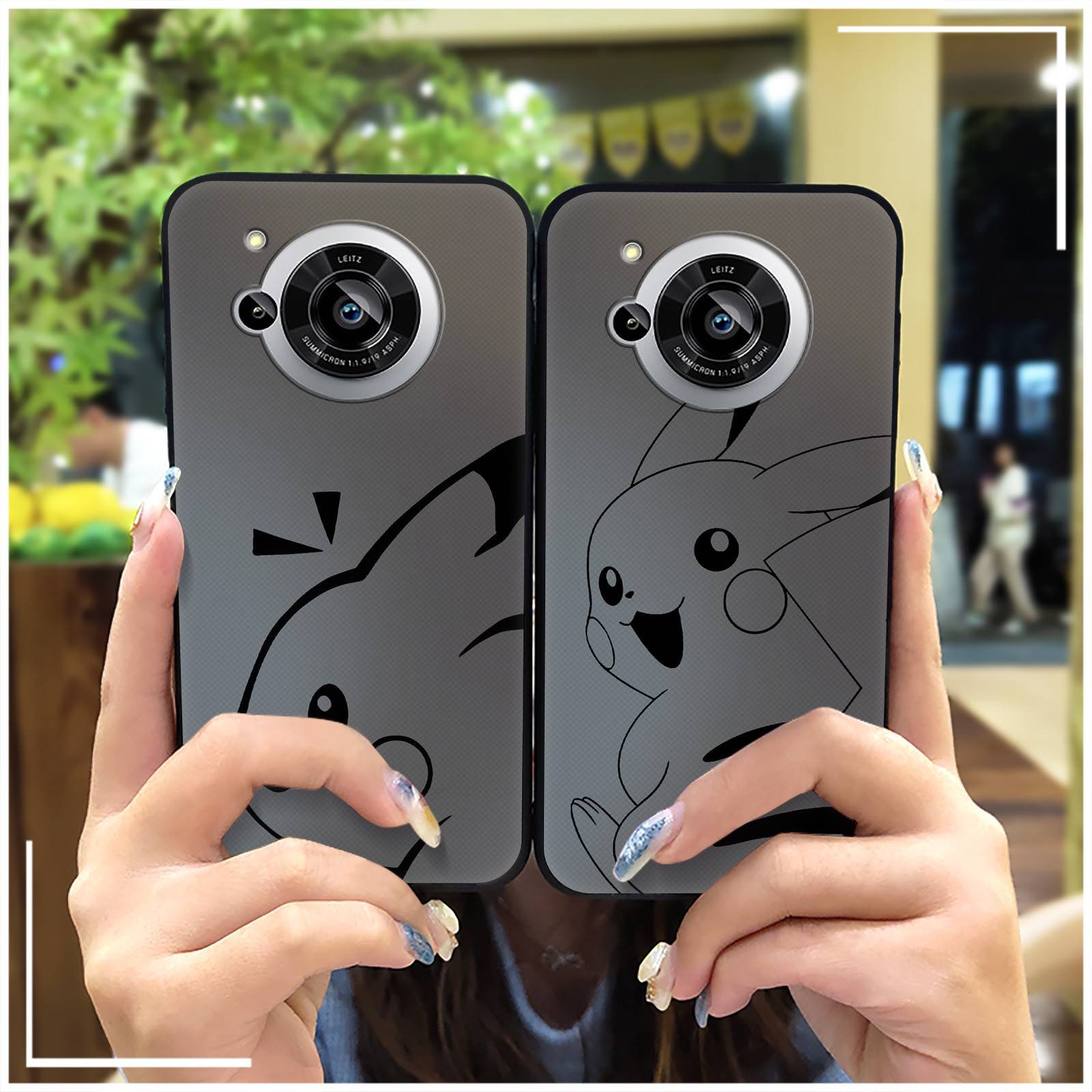 Cute Anti-knock Phone Case For Sharp Aquos R7/SH-52C Dirt-resistant Protective Cartoon Phone Pouch Anti-dust TPU Durable. 
