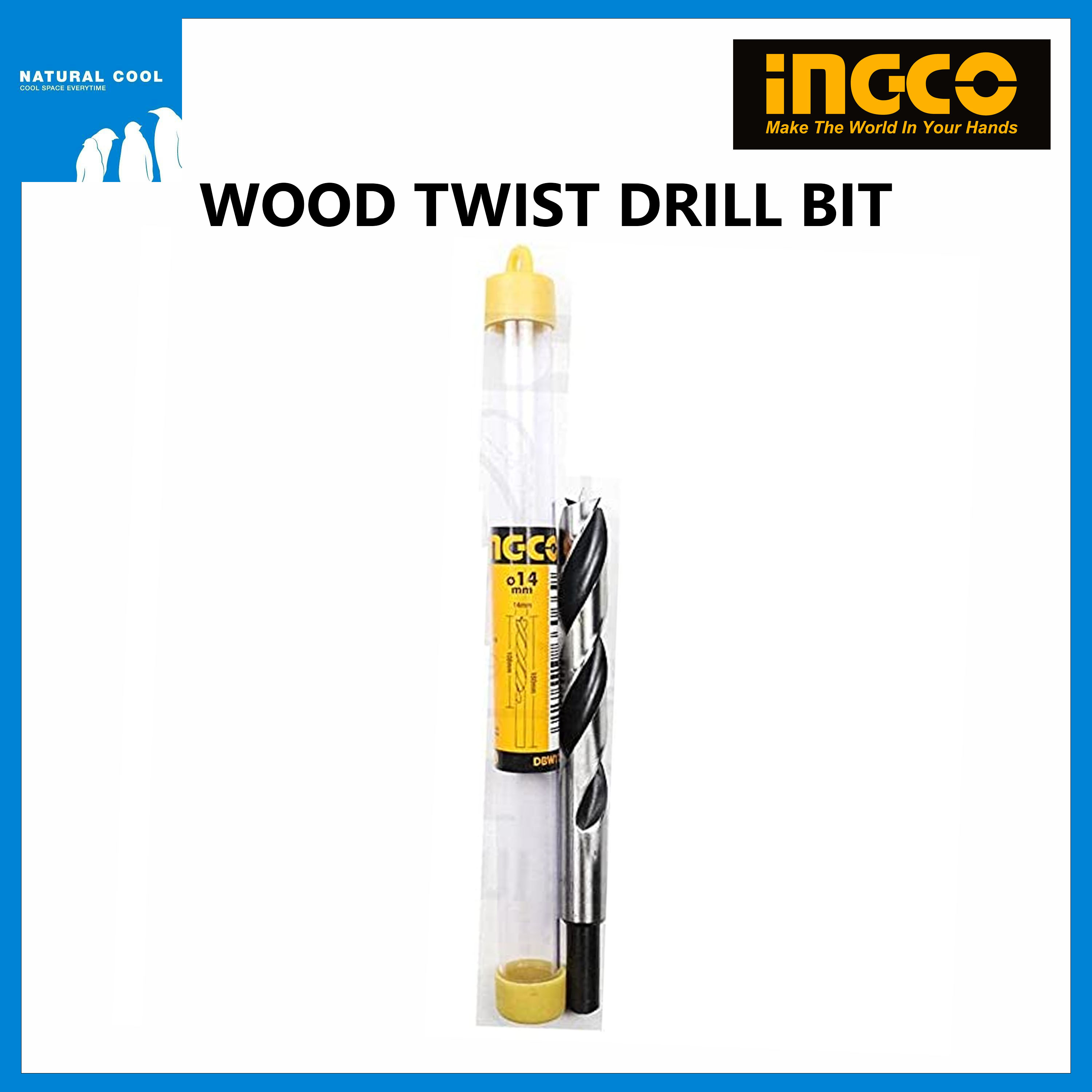 Ingco Wood Twist Drill Bit Mm Mm Mm Lazada