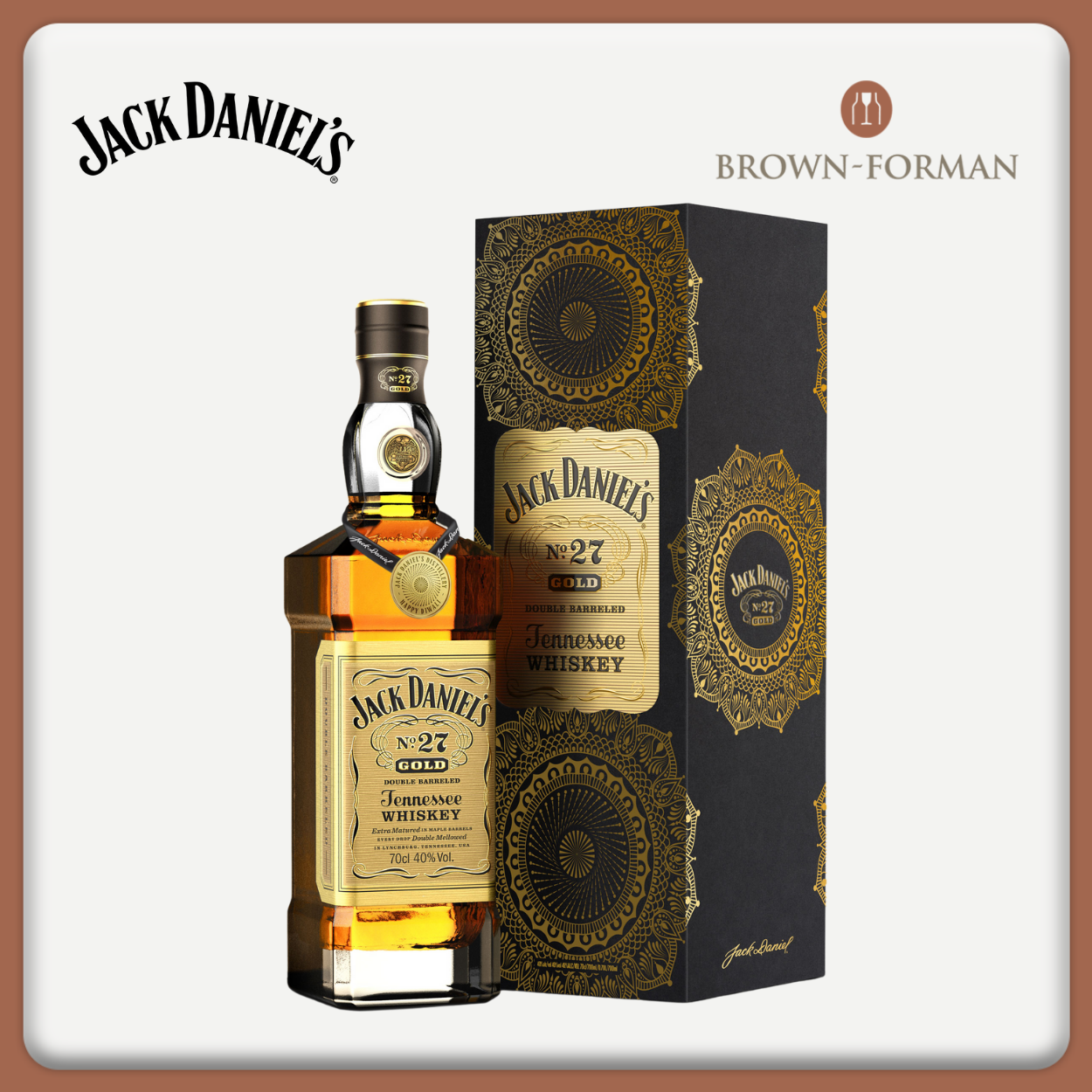 ウイスキー Jack Daniel's No. 27 Gold 700ml Jack Daniel's Gold N°27 Tennessee Whiskey - 40% - Jack Daniel's