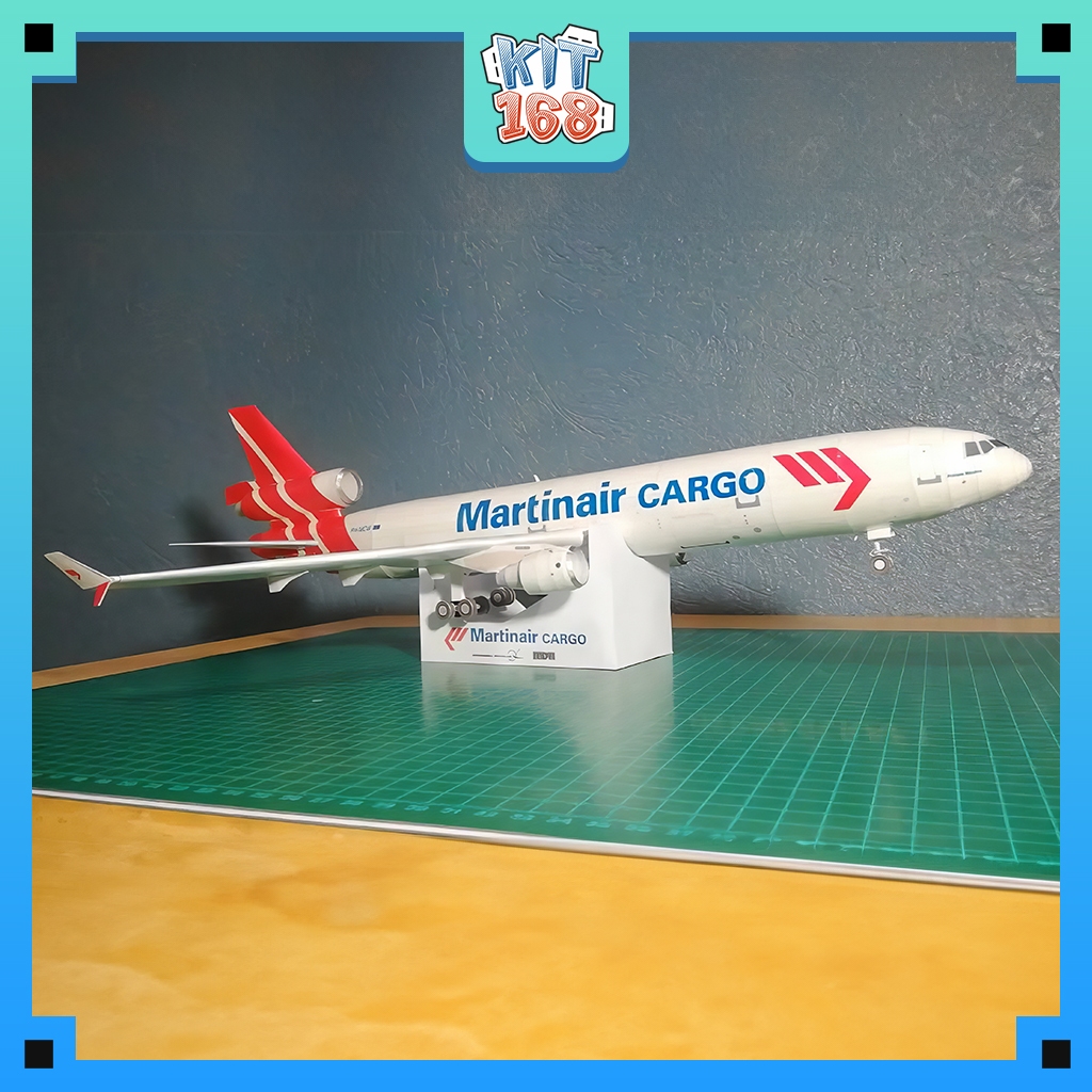 Mô hình giấy Máy bay McDonnell Douglas MD-11F Martinair Cargo
