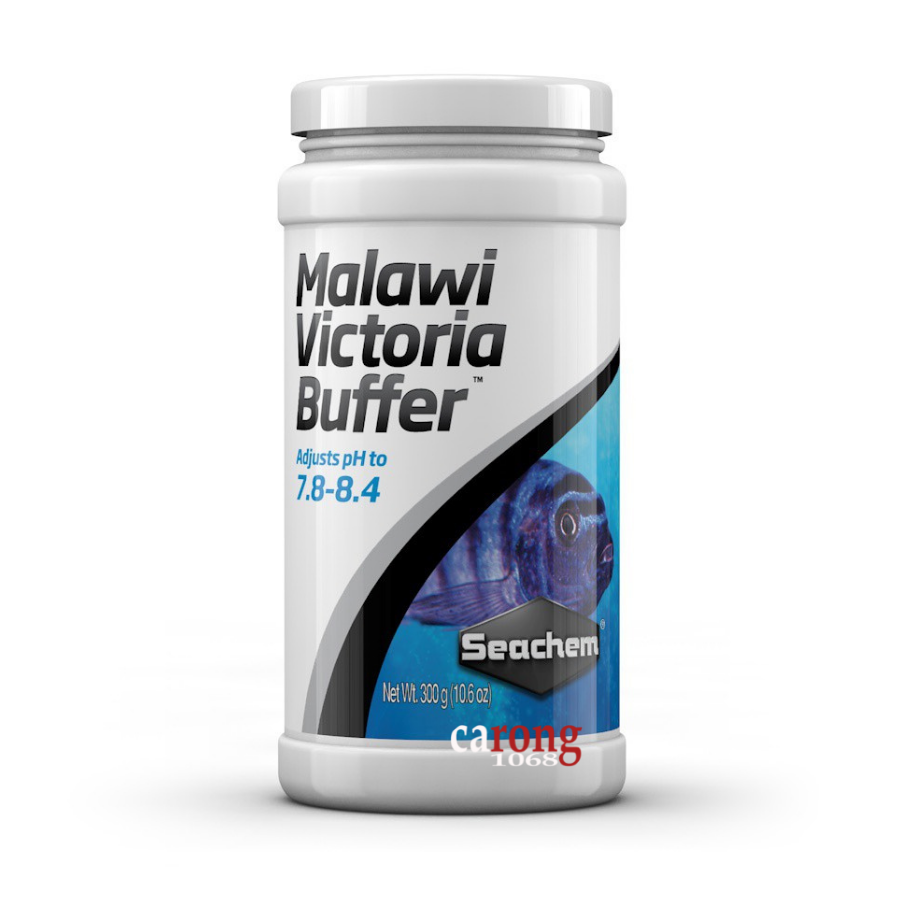 Seachem Malawi Buffer là sự pha trộn của các loại muối Carbonate để tạo ra môi trường nước tự nhiện cho loài cá Cichlid Malawi/Victoria bằng tăng độ cứng của nước . – Seachem Malawi Buffer giúp duy trì độ pH