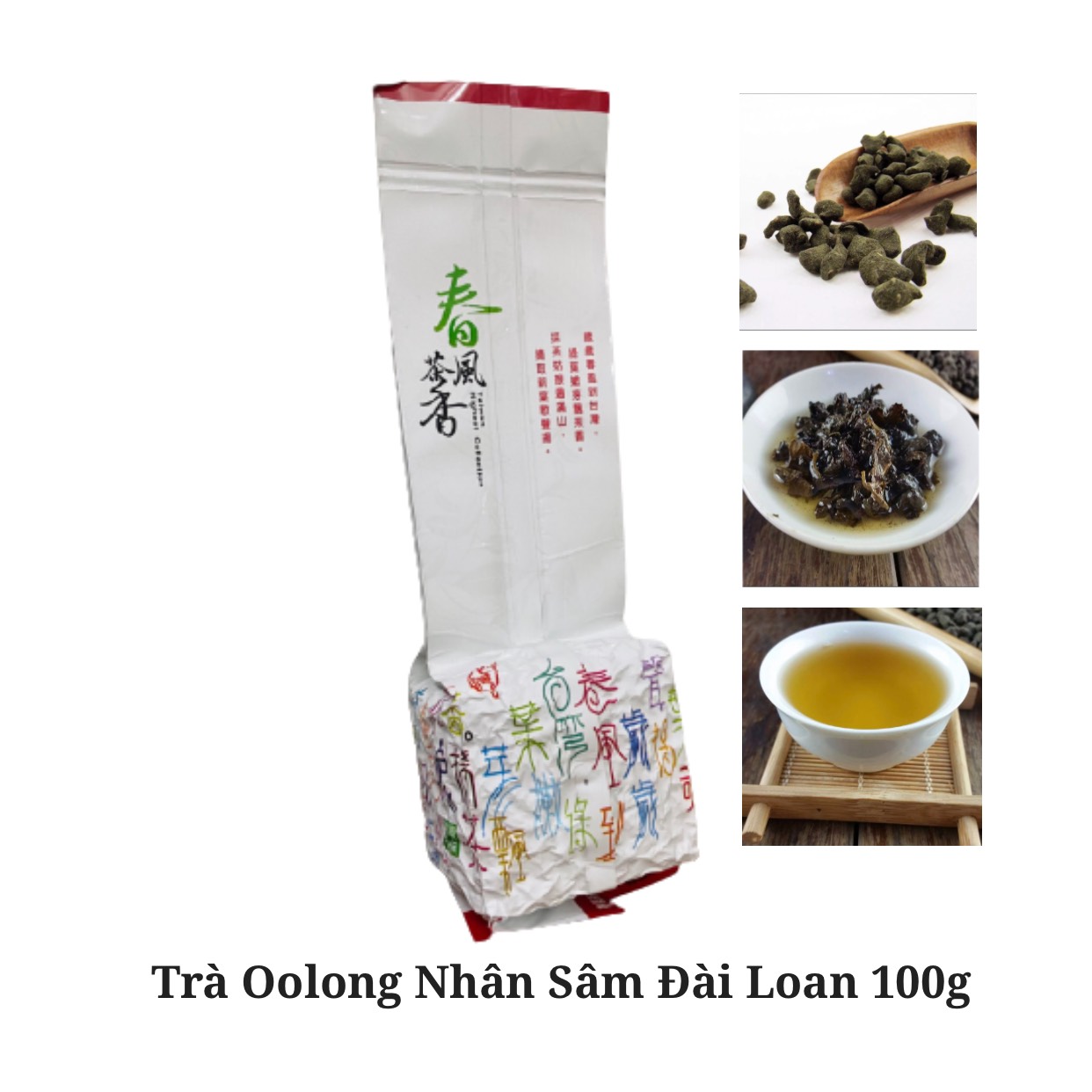 [Hcm]Oolong Tea with Taiwan Ginseng 100g