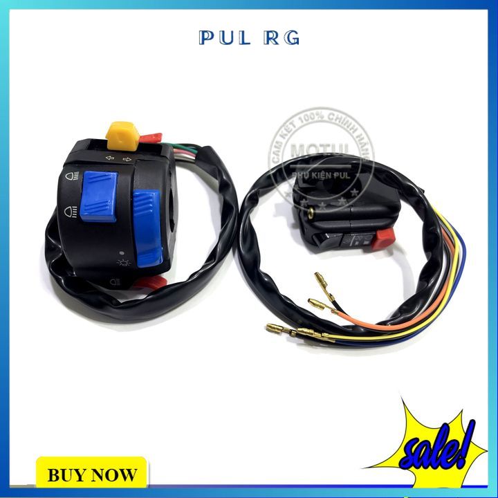 Bộ cùm công tắc fz gắn xe máy