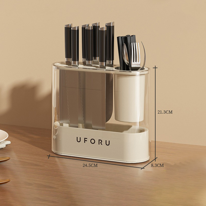 Knife rest storage rack household kitchen assembled multifunctional chopsticks cutter storage rack integrated knife rest