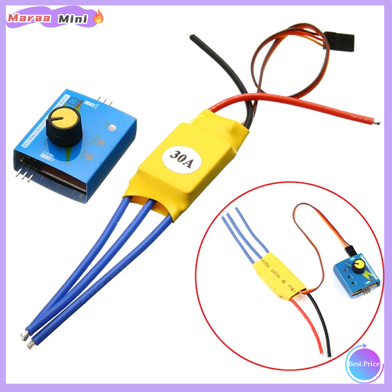 Maraa 30a 12v dc 3-phase high-power brushless motor speed regulator pwm controller