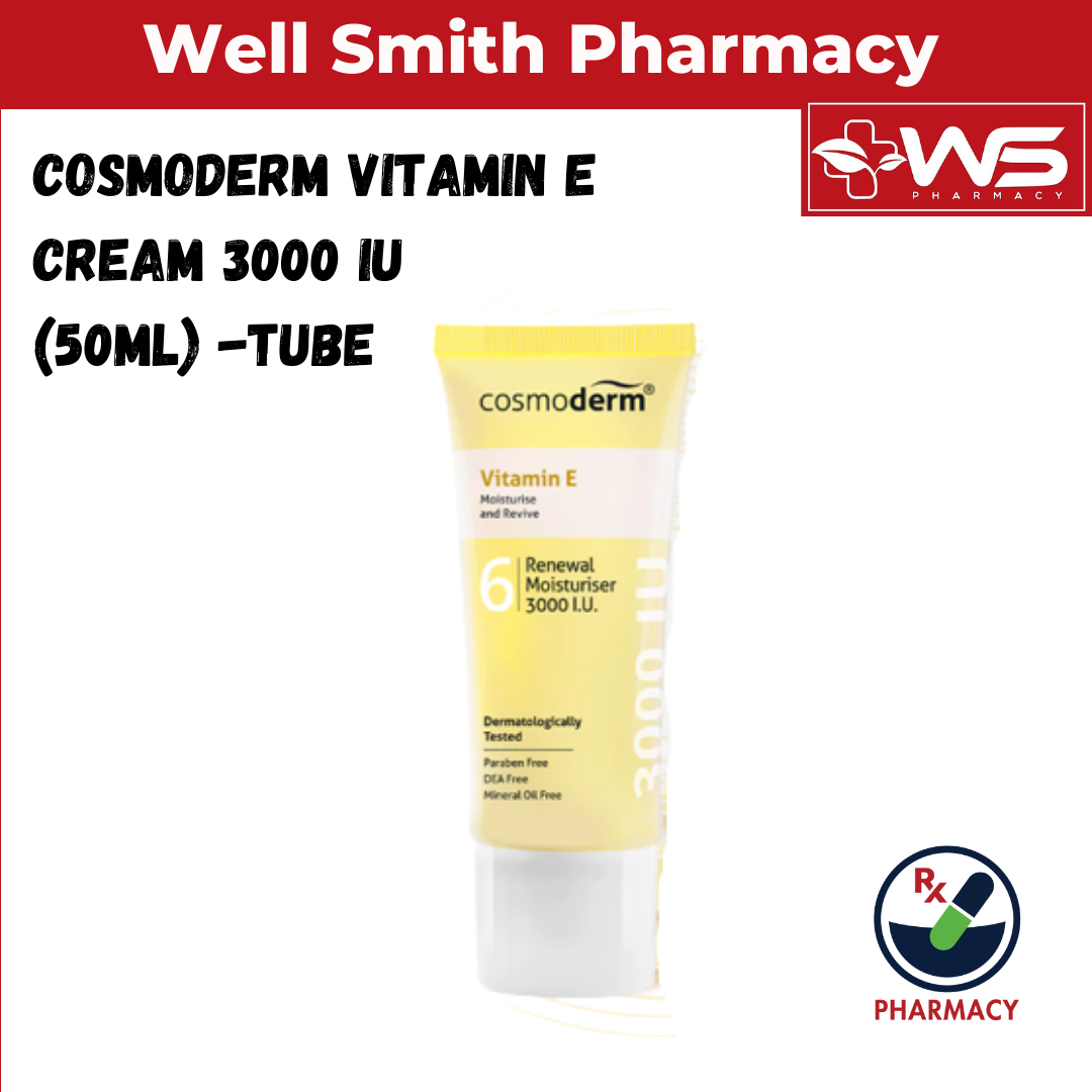 COSMODERM VITAMIN E RENEWAL MOISTURIZER 3000 IU *50ML* Lazada