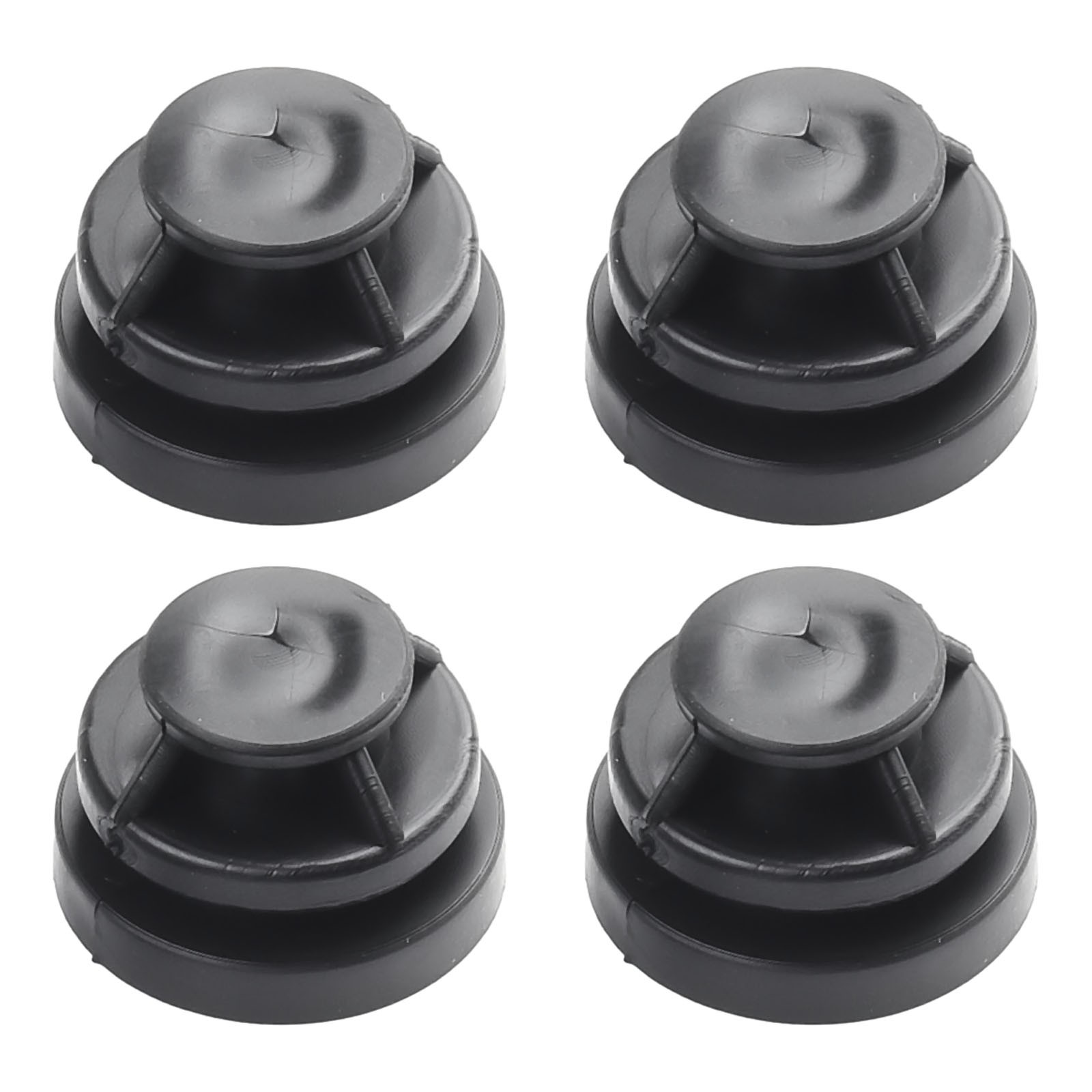 【Overauto】 Rubber Mounts Car Engine 4Pcs Black Bush Buffer P30110238 Brand New High Quality