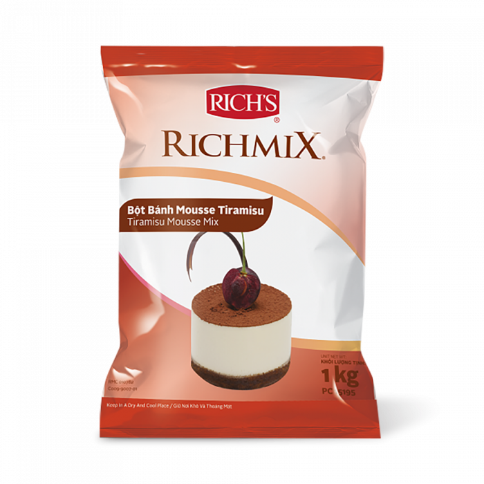 Bột bánh mousse tiramisu Rich 1Kg