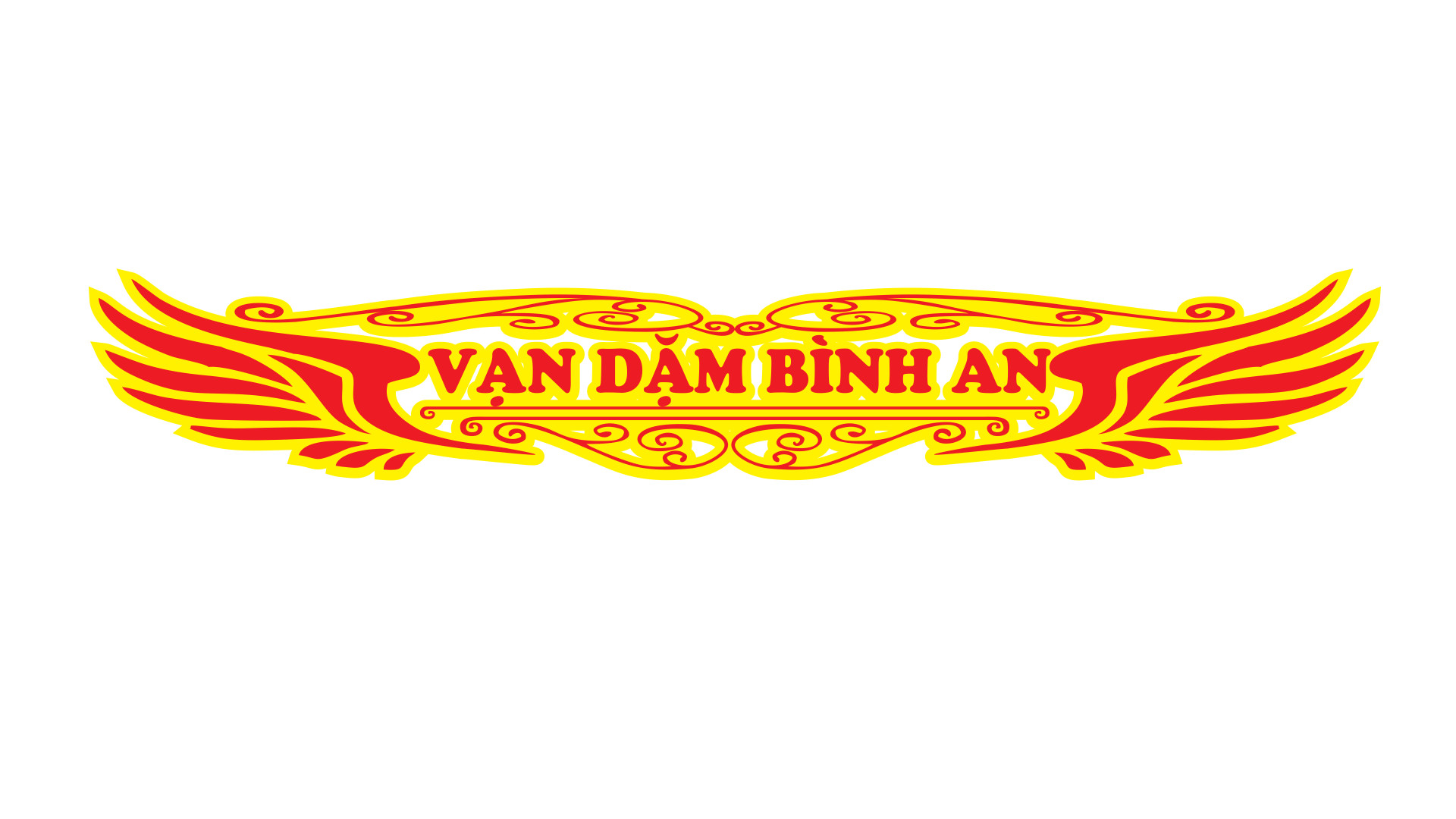 Tem dán phản quang chữ vạn dặm bình an