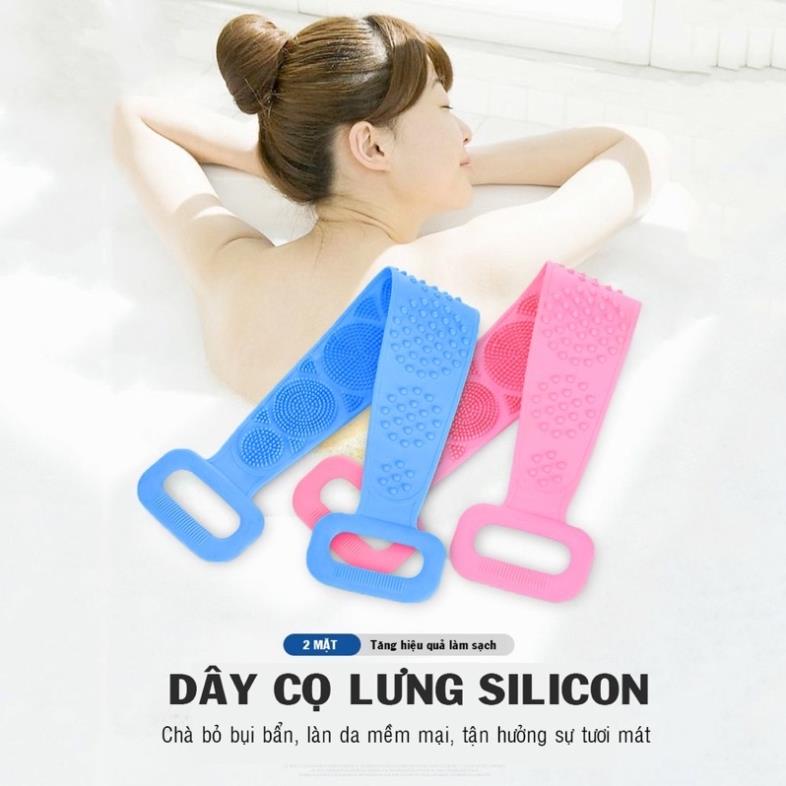 Khăn Tắm Chà Lưng Bằng Silicon Hàng Cao Cấp [ HCM ]