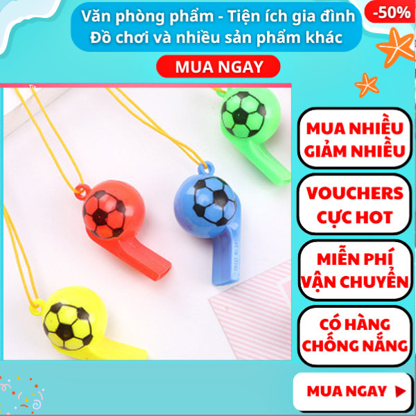 Combo 2 cái còi thổi đồ chơi cho bé giá rẻ ✔Nguyễn Thùy Store