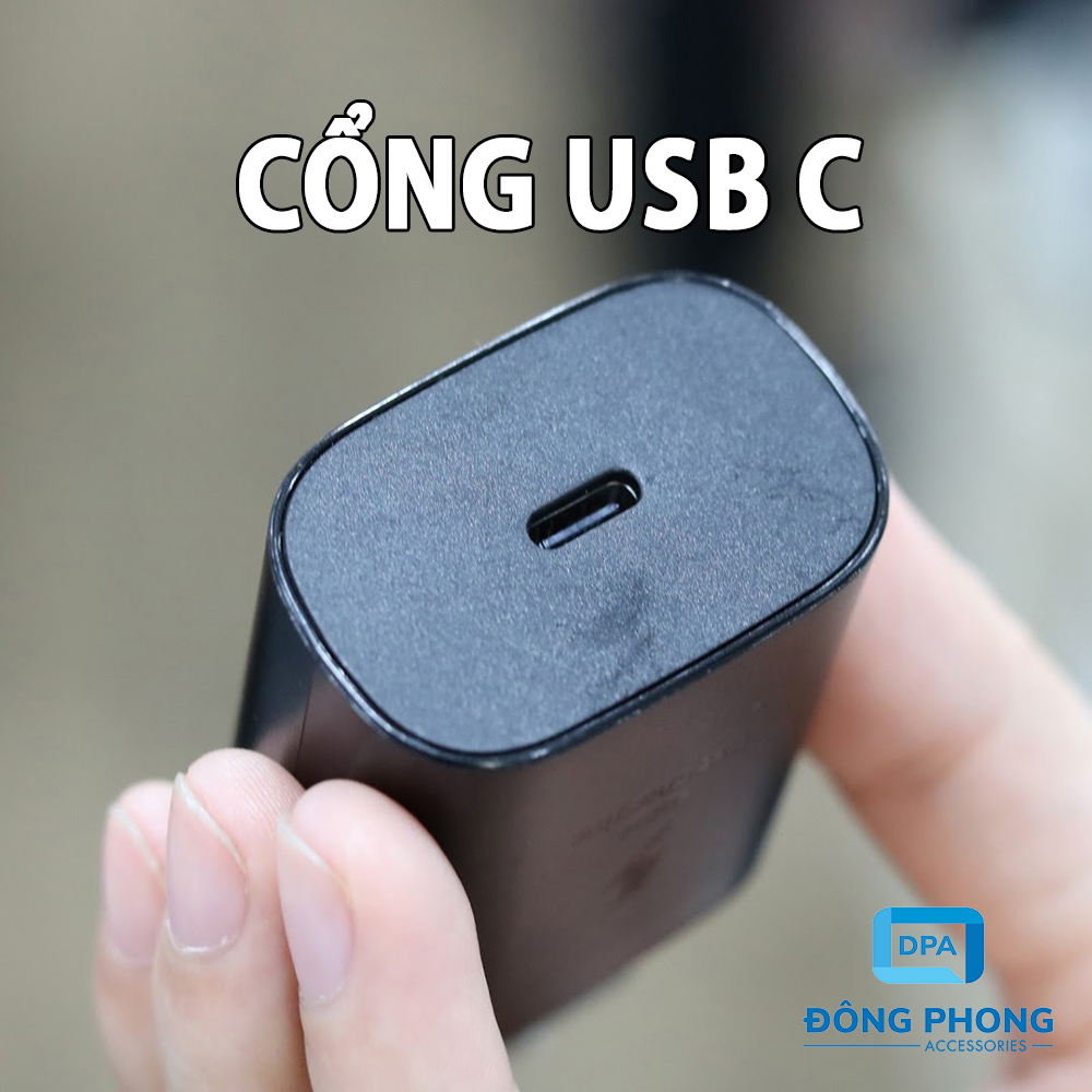 Củ Sạc Nhanh Samsung 25W PD Type C Chính Hãng