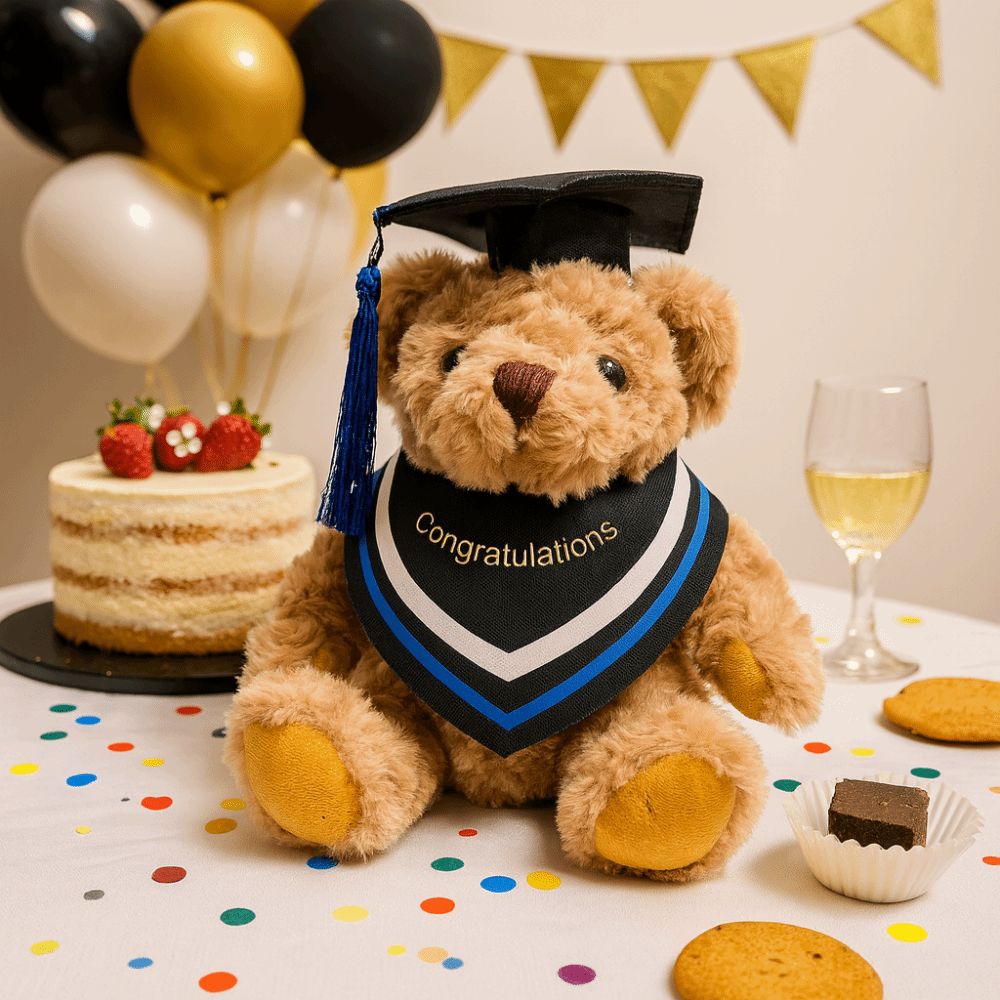 Commemorative Graduation Season Bear Plush Toy 20cm Soft Stuffed ...