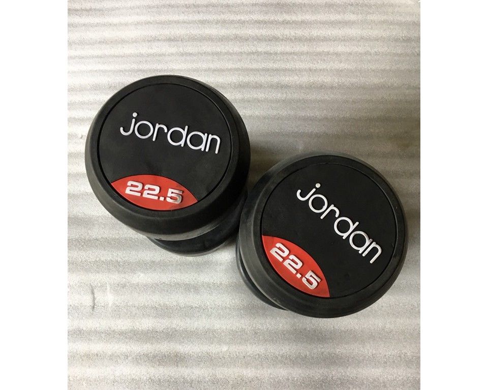 Tạ tay cao su Jordan 25kg cao cấp (1 cục)