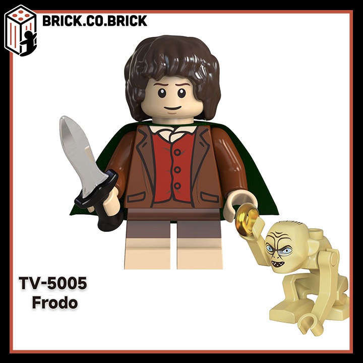 The Hobbit Đại chiến 5 cánh Quân Mô hình Đồ chơi Nhân vật The Hobbit Người Lùn Và Quái vật Lắp ráp Binh Lính Trung Cổ Chúa Tể của những chiếc nhẫn TV6401