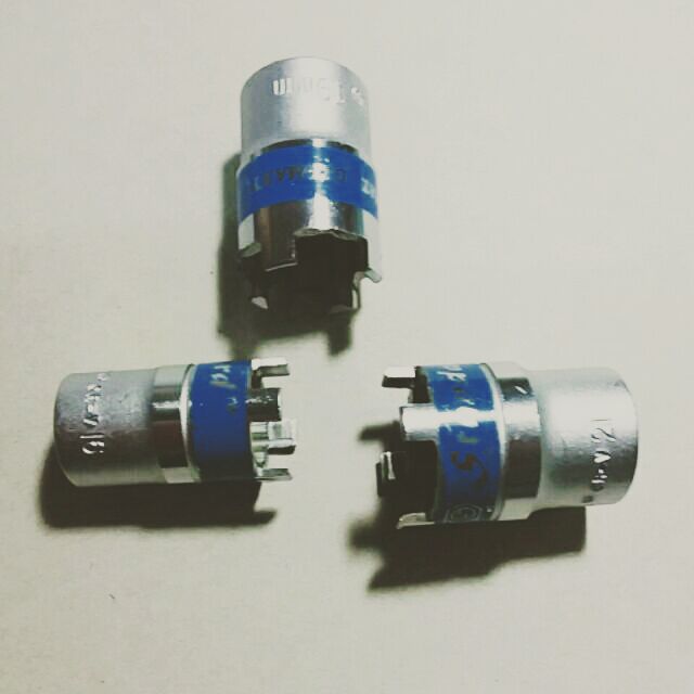 Đầu típ mở tán nồi tốt - khẩu tháo ốc côn đủ size 16-19-21