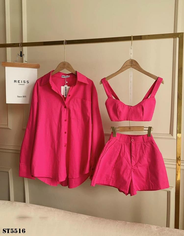 Set Bộ Nữ 3 Món Rẻ Đẹp Thời Trang Nhiều Màu Chọn Lựa