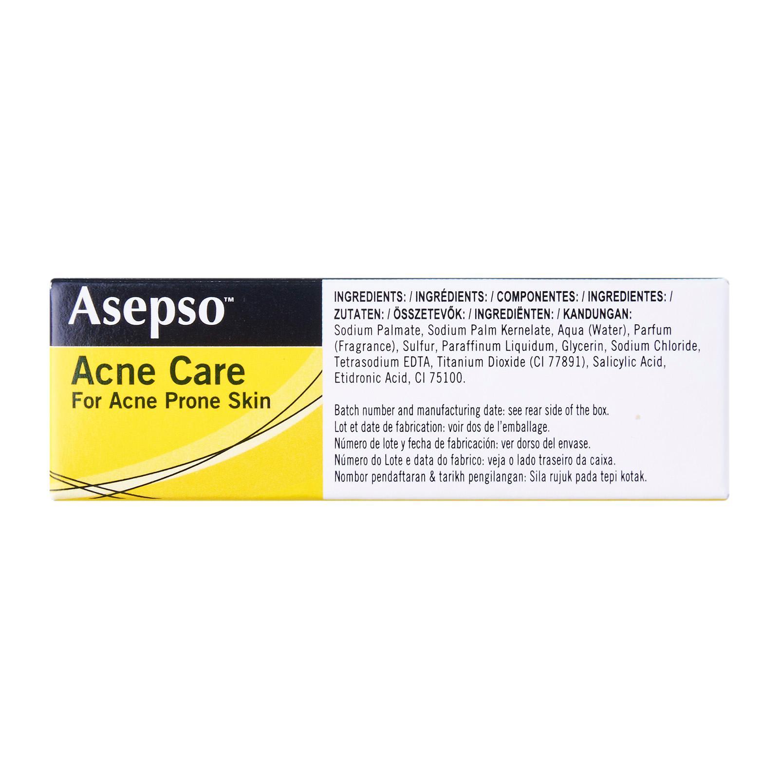 asepso acne care face wash