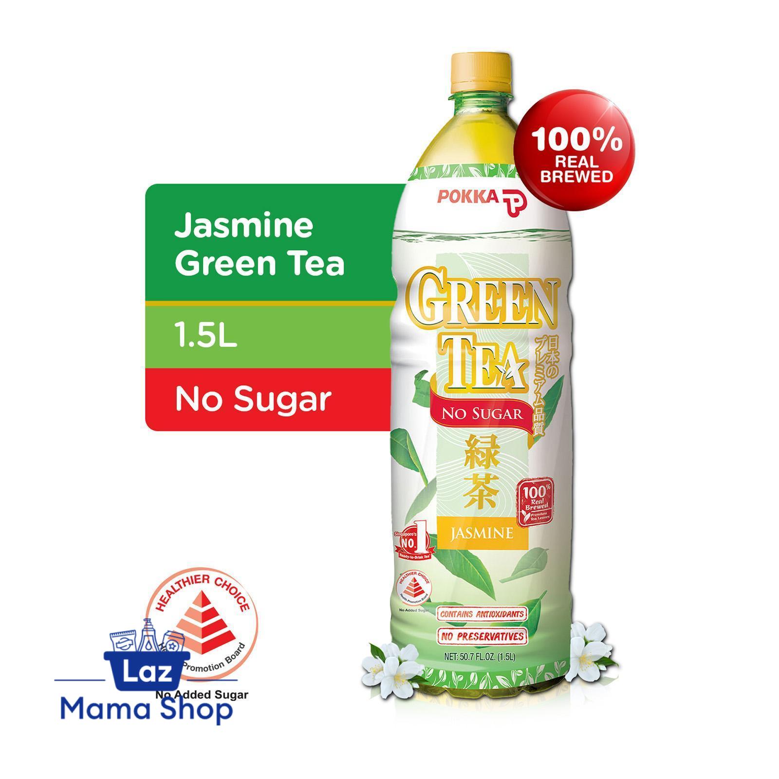 Pokka Jasmine Green Tea No Sugar 1.5L (Laz Mama Shop) Lazada Singapore