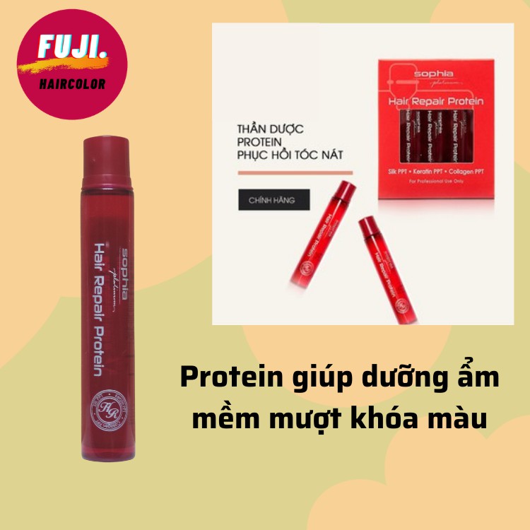 Protein Phục Hồi Tóc Hư Nát SOPHIA Platinum 13ml