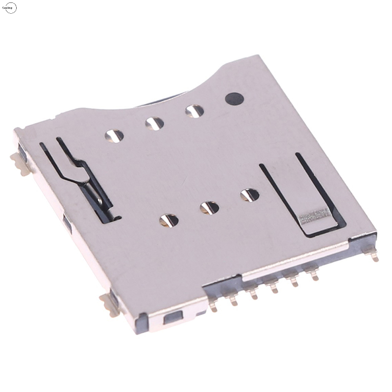 Cjing mup-c792 miếng nối thẻ micro sim ổ cắm khe cắm thẻ sim 6 + 1 p tự xỏ lỗ