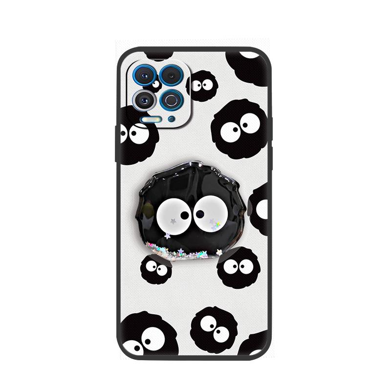 TPU quicksand Phone Case For MOTO Edge S/G100 protective Rotatable stand phone lens protection cute Fashion Design. 