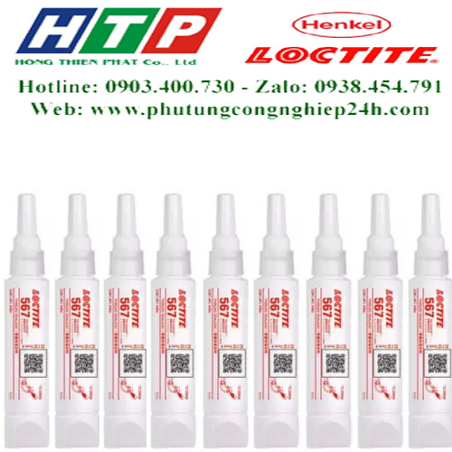 Keo dán làm kín ren loctite 567 - 50ml