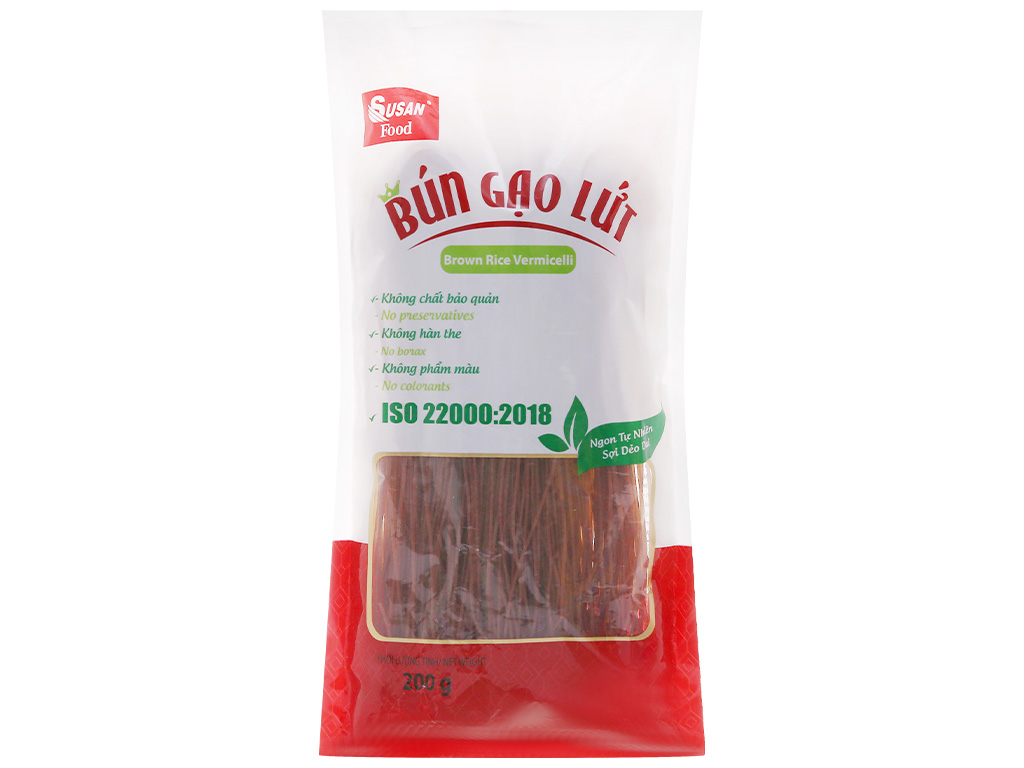 Bún gạo lứt Susan gói 200g-đồ ăn vặt