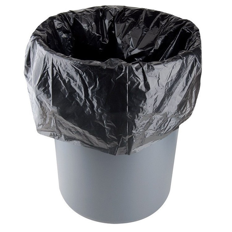 Túi Đựng Rác Màu Đen (Bọc 3 Cuộn 500g) Size Trung 55x65cm