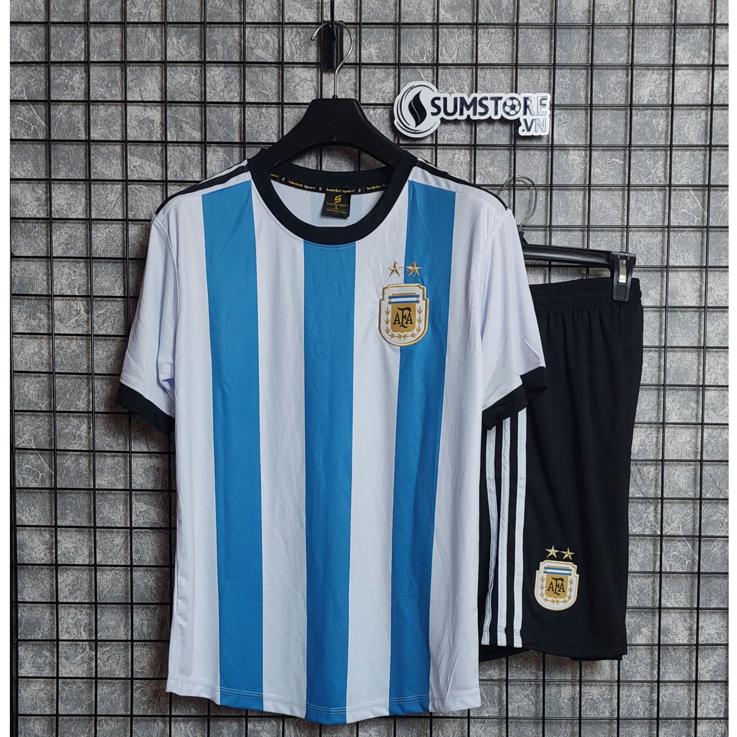 Quần áo bóng đá Tuyển Argentina SV - Đồ đá banh mới nhất 2022