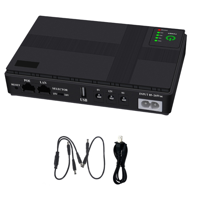 Uninterruptible Power Supply UPS Battery Backup for WiFi Router Security Camera