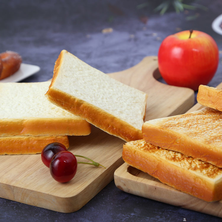 【Folio & Light】Fake Toast Slice Artificial Toast Faux Bread Simulation ...