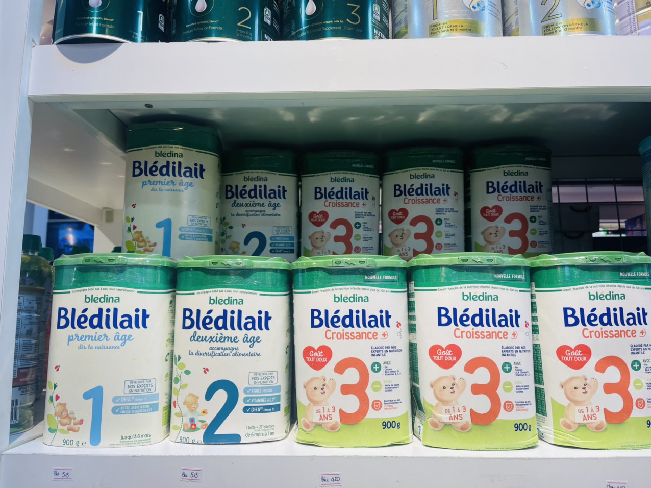 Sữa bột Bledilait Croissance 3 900g - Từ 1 đến 3 tuổi date 2025