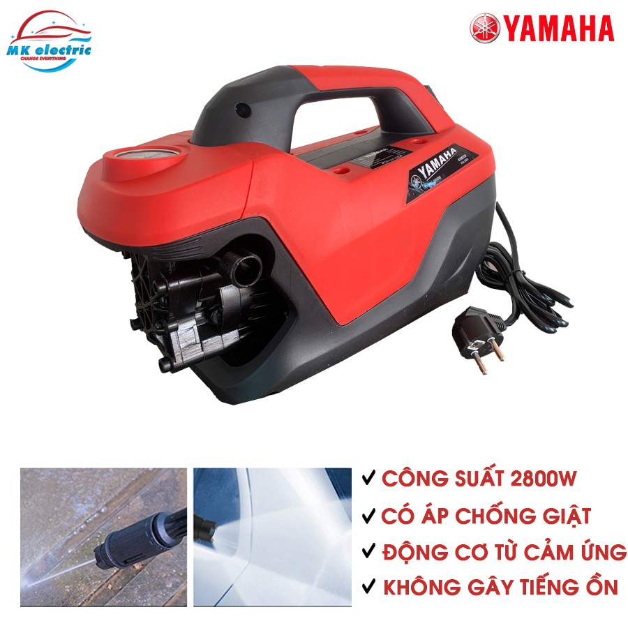 Máy rửa xe mini i máy rửa xe cao áp yamaha 2800w ha889 - có áp chống giật - chống cháy (bảo hành 24 tháng