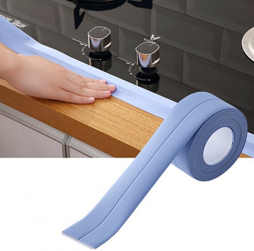 Dán Viền Bồn 3.2x3.8cm, Dải Niêm Phong Bồn Băng Dính PVC Chống Thấm Nước TP8998