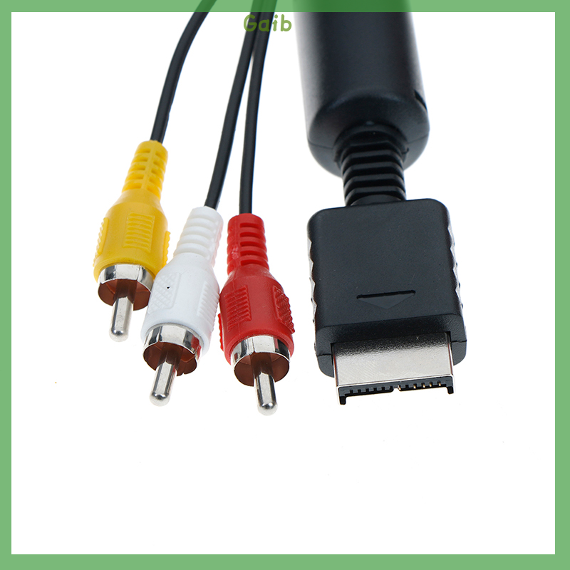 Gaib AV audio video cable cord wire for ps2 ps3 play station console system