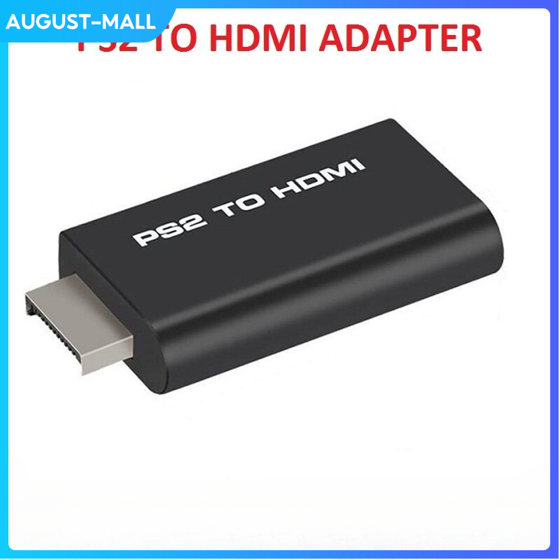 Ps2 to hdmi converter adapter video av adapter for sony ps2 playstation 2 with 3.5mm audio output cable for hdtv hdmi monitor