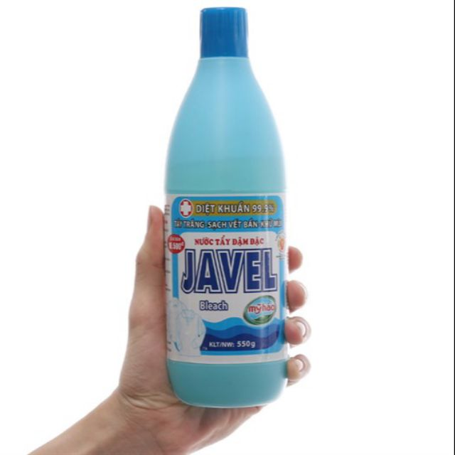 Nước tẩy màu JAVEL siêu sạch - Chai 1 lít