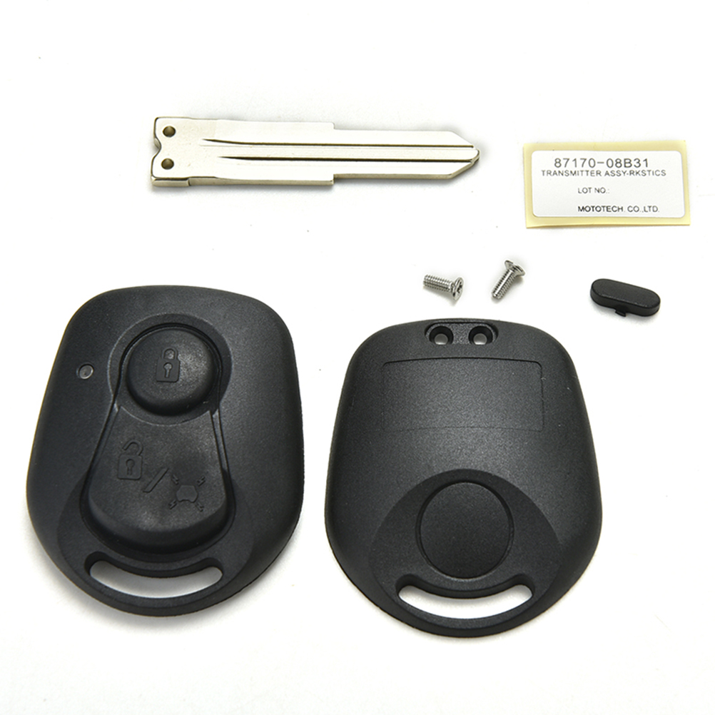 Remote Key Shell fit for SSANGYONG Actyon Kyron Rexton Case Cover Fob. 