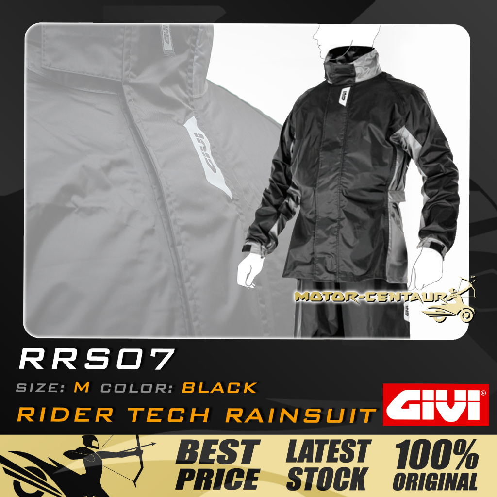 Givi Rrs07 Givi Raincoat Price BAJU HUJAN GIVI RAINCOAT RRS07 GREY