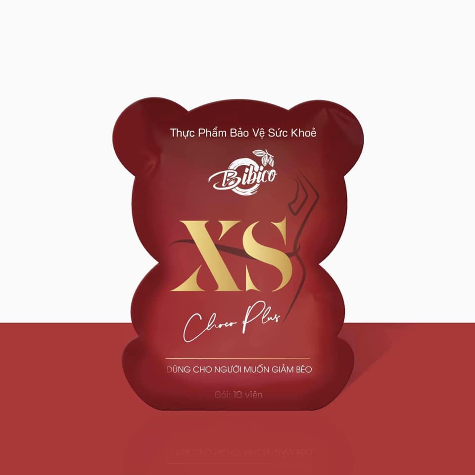 Kẹo socola giảm cân gấu XS Choco Plus