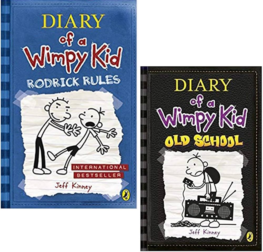 Buy Wimpy Kid Set-Diary of a Wimpy Kid: Old School (Book 10) + Diary of a Wimpy Kid: Rodrick Rules ( Set of 2 ) Book Online at Low Prices in   |