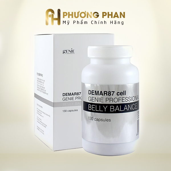[HCM]Viên hủy mỡ vùng bụng Demar87 Belly Balance Genie - Phương Phan Cosmetics thumbnail