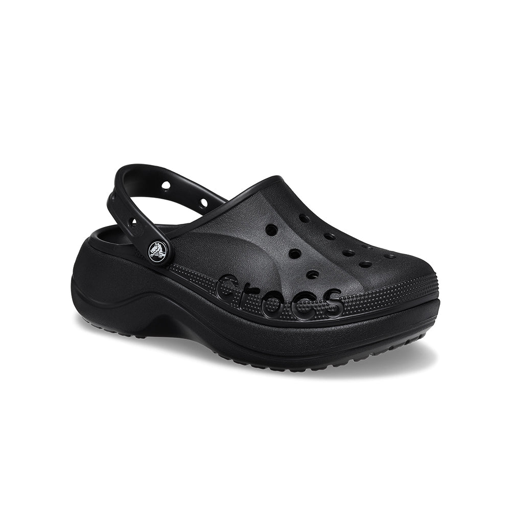 Giày Clog Nữ Crocs Baya Platform Clog - 208186-001